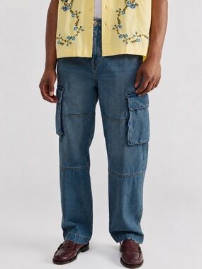 Urban Outfitters BDG Mens Baggy Skate Fit Jogger Jeans *See Notes 31"x 32" #1512